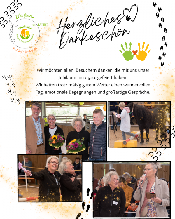 HERZLICHES DANKESCHÖN